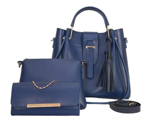 Elegant Three-Piece Ladies Bag Set – Style, Versatility & Comfort