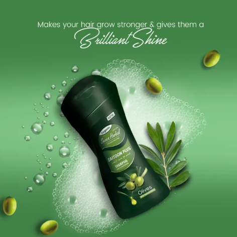 Seven Herbal Zaitoon Plus: With Natural Shine Shampoo