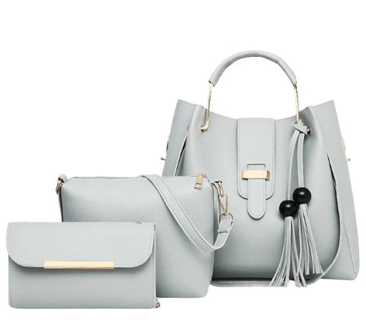 Elegant Three-Piece Ladies Bag Set – Style, Versatility & Comfort